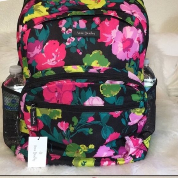 Vera Bradley Handbags - NWT Lighten Up Essential L Backpack Hilo Meadow